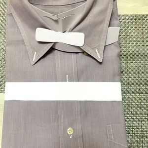 Brooks Brothers muted brown 16 1/2 x 34 Long sleeve button down dress shirt